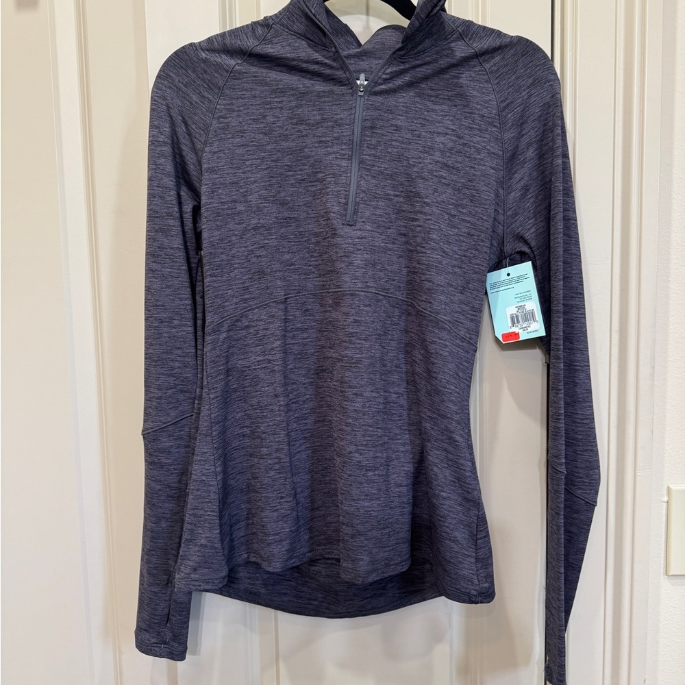 DSG Charcoal Heather Quarter-Zip Pullover